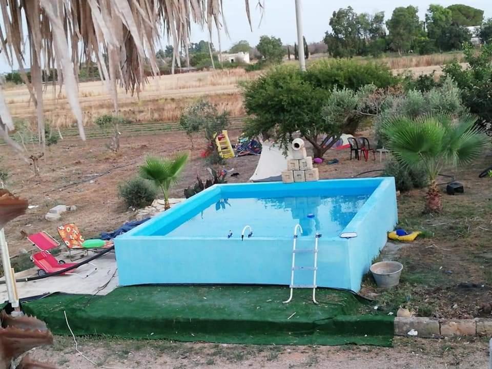 Hotel Aree Tende Presso La Casa In Campagna Di Ottavia Alezio Exteriér fotografie
